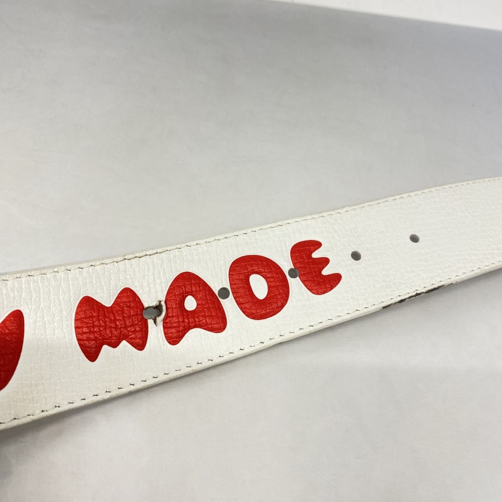 ルイ ヴィトン Louis Vuitton ルイ ヴィトン ベルト リバーシブルベルトタイガー NIGOコラボ M0486 ホワイトメンズ CAMPINGPARCCENTRAL_COM