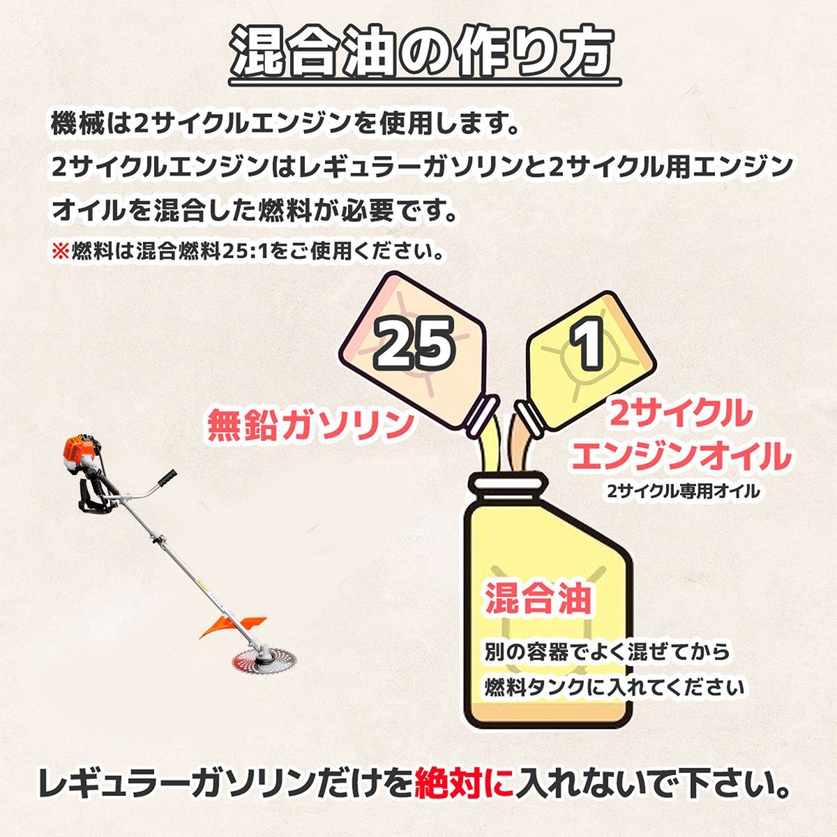 エンジン式草刈り機 26cc 最新式軽量回転数固定式スロットルレバー 刈 