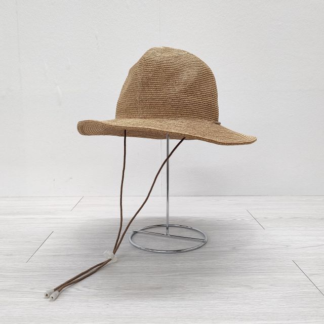 tocit トチエット 8th collection Mottle Young 藤井製帽 サイズ57.5cm ハット ベージュ レディース 4-0725S◎