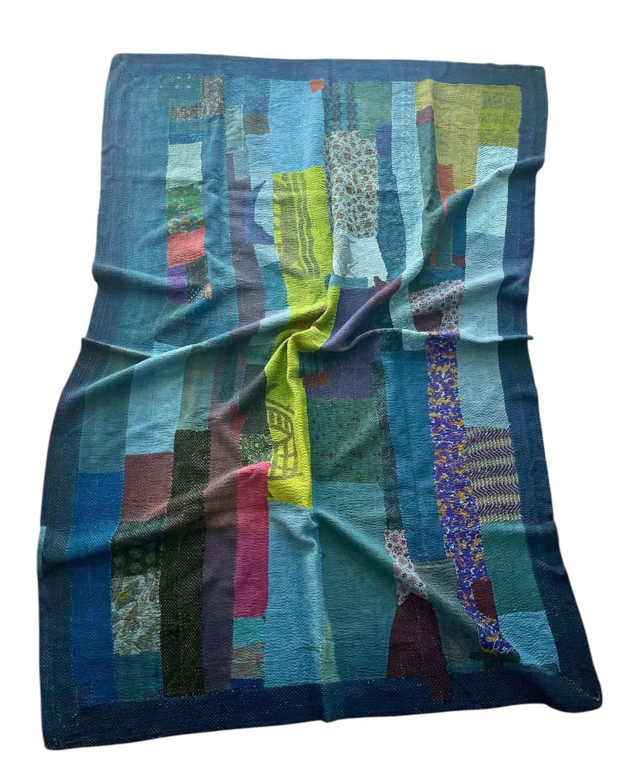 割引 カンタキルト カラフルパッチワーク×インディゴ インディゴパッチ