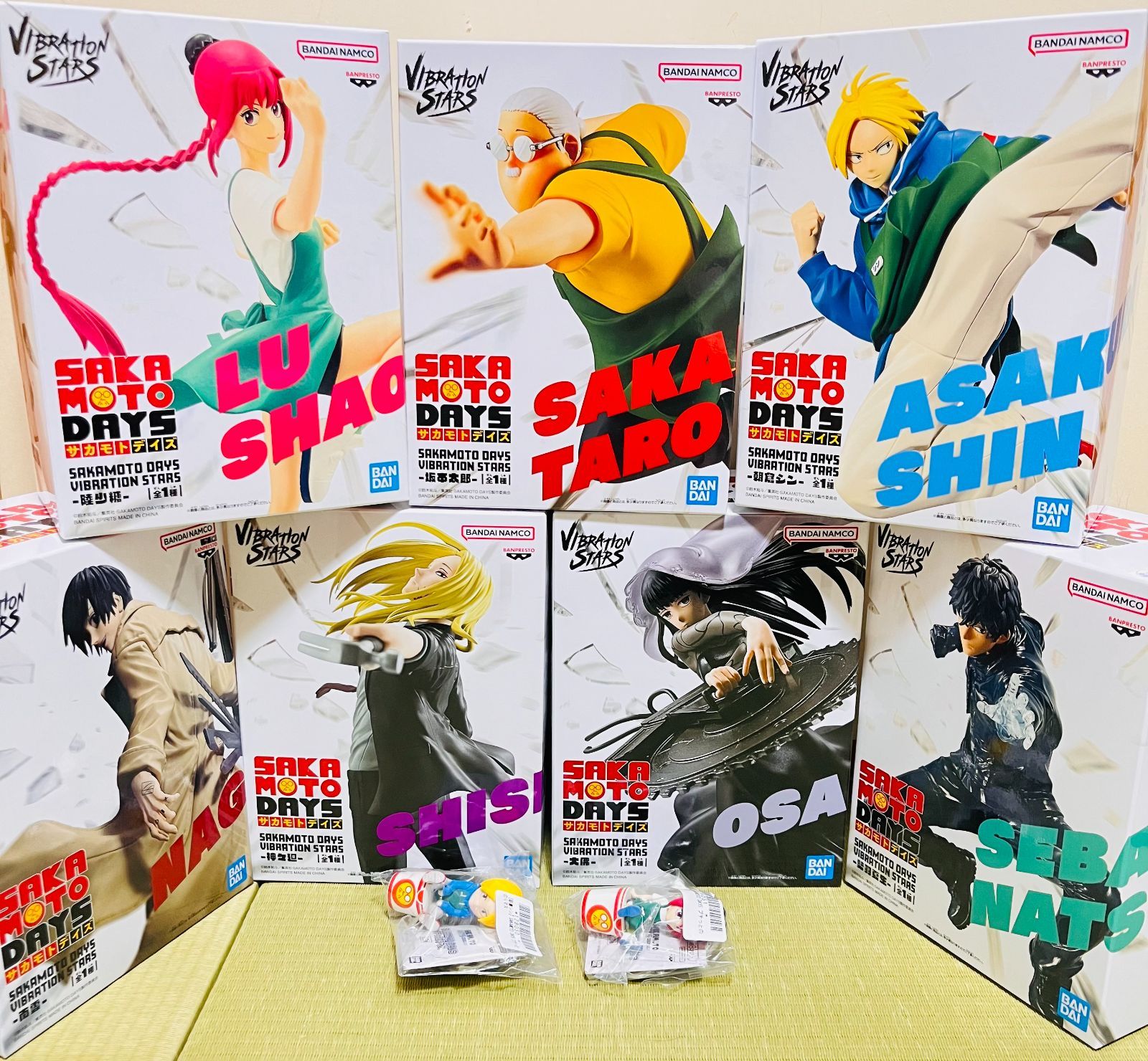 即購入可能！ SAKAMOTO DAYS（サカモトデイズ） 7種フィギュア
