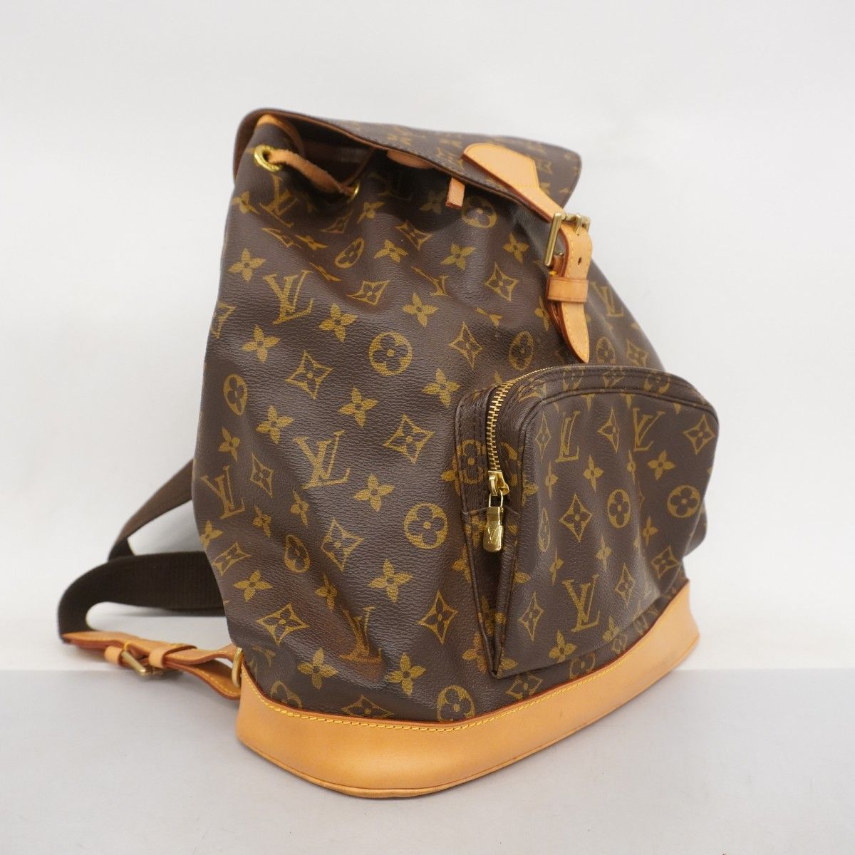 5ma0376-h ルイヴィトン リュック デイパック モノグラム モンスリGM M51135 ブラウン レディース