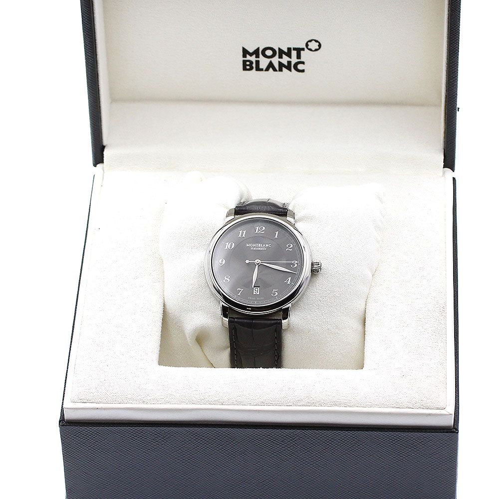 モンブラン MONTBLANC 118517 スター レガシー デイト 自動巻き メンズ 内 き_914383
