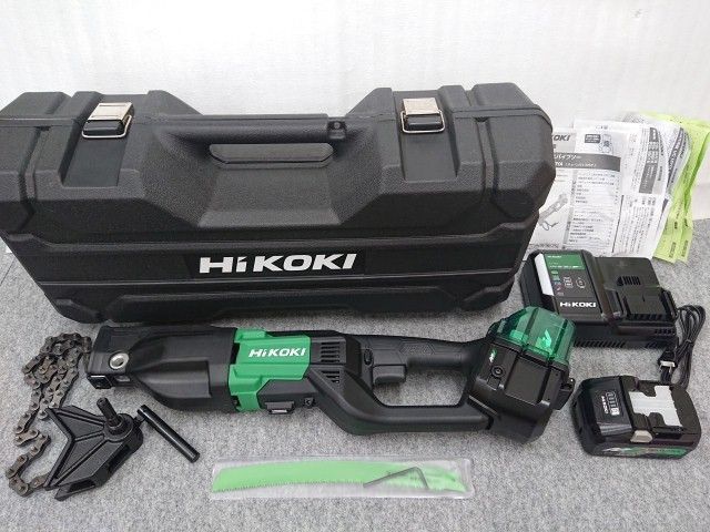 ♥品 ハイコーキ 216mm コードレスパイプソー CR36DYA 2WP マルチボルト 36V 電池2個 充電器 ケース付