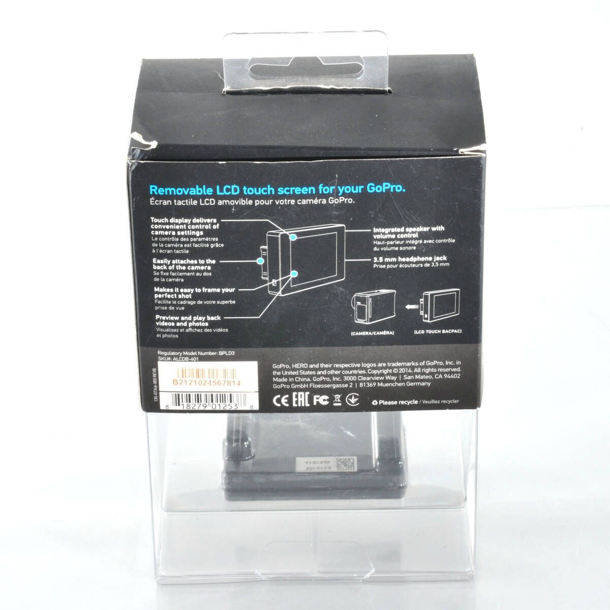  ゴープロ GoPro HERO 3 アクションカメラ ハウジング Wi Fiリモコン LCDタッチバックパック付き K 846 GoPro アクションカメラ ウェアラブルカメラ本体