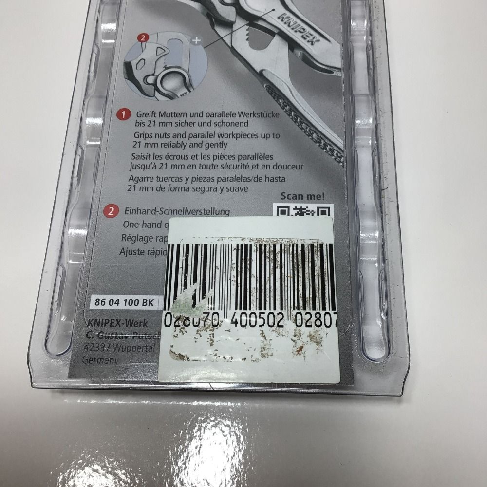 ΘΘKNIPEX クニペックス ハンドツール プライヤーレンチ 未使用品(S ΘΘKNIPEX クニペックス ハンドツール プライヤーレンチ 未使用品(S