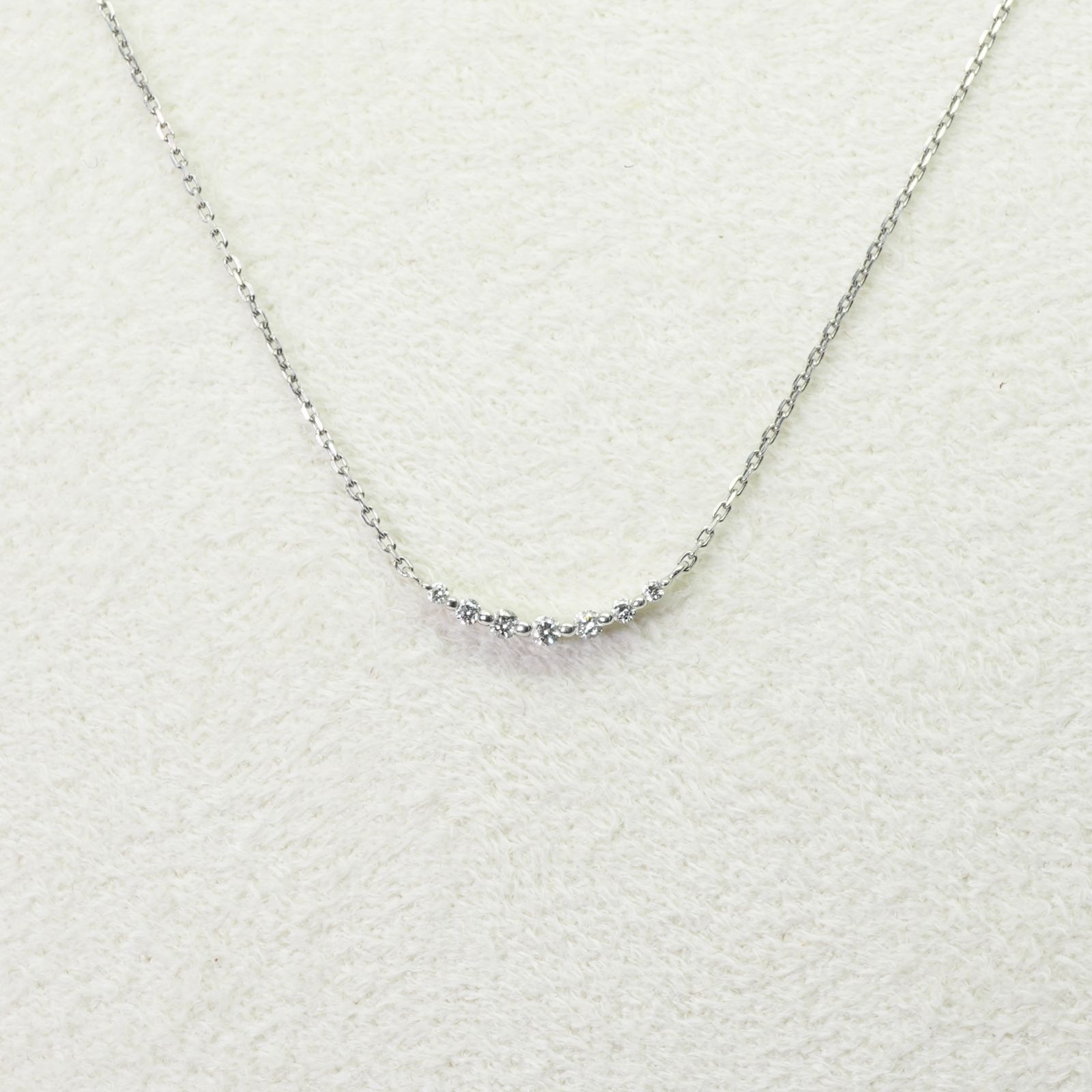 ヴァンドーム青山 ダイヤモンド プラチナ リュール ネックレス ヴァンドーム青山 ダイヤモンド プラチナ リュール ネックレス