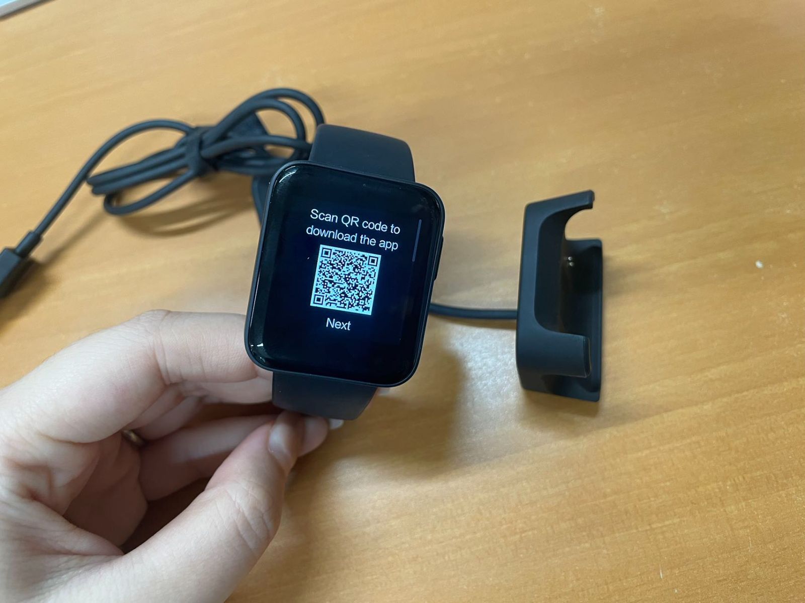 xiaomi mi watch light  スマートウォッチ used美品 Xiaomi Mi Watch Lite 中古良品 替えバンド付 - メルカリ