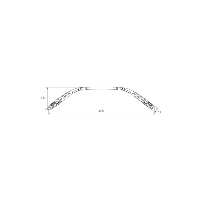 充電式LEDネックライト最大320lm AL814N