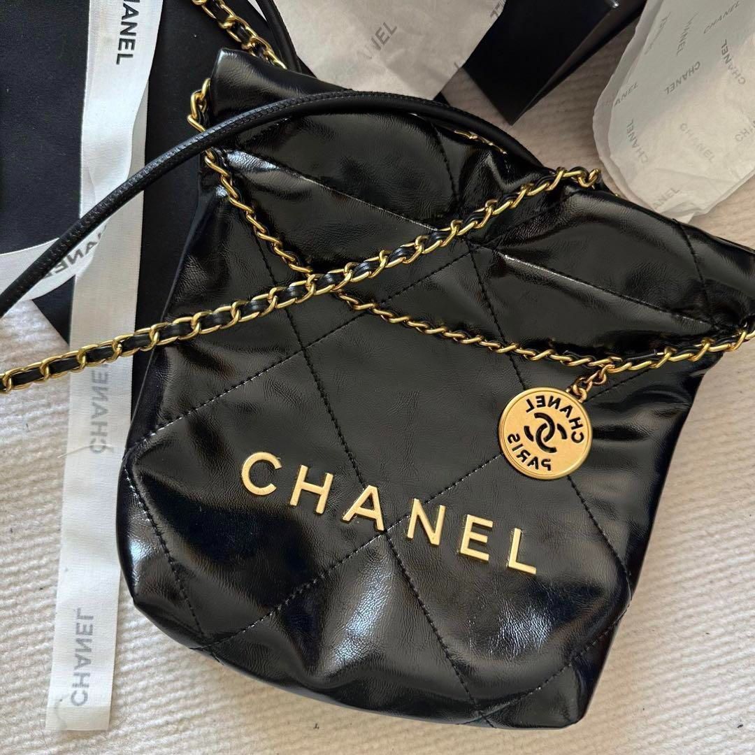 即購入不可！！ chanelシャネル 22miniバッグ ミニ ショルダーバッグ