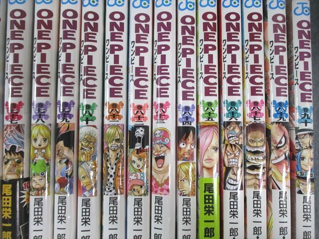 集英社 集英社 ONEPIECE ワンピース 巻一〜巻八十七/巻八十九〜巻百九 2010〜2024 計108冊★ 300L1D 集英社 集英社 ONEPIECE ワンピース 巻一～巻八十七/巻八十九