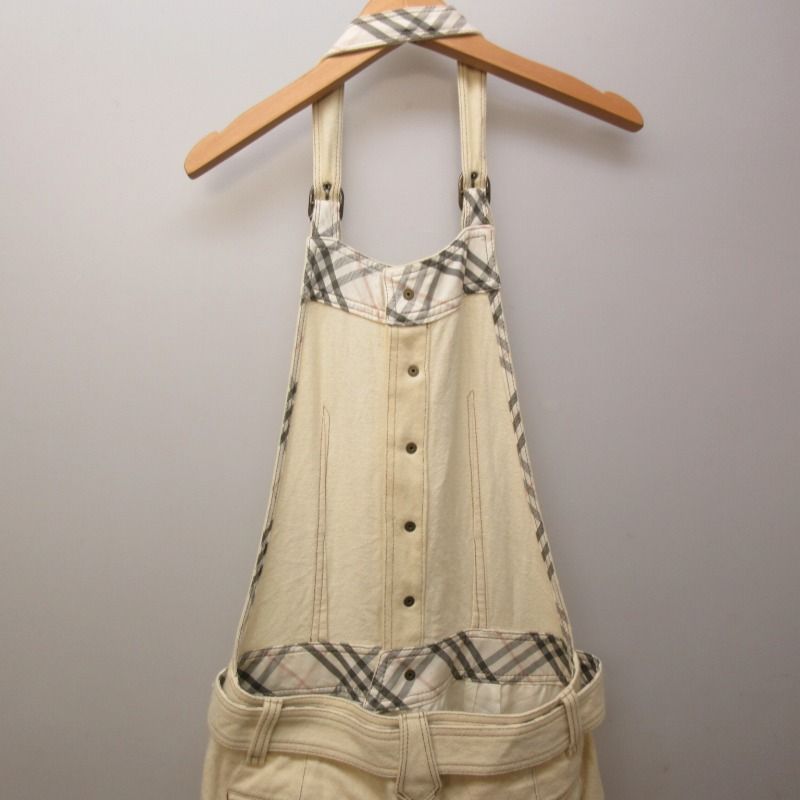バーバリー BURBERRY ノバチェック オーバーオール サロペット バーバリーブルーレーベル サロペット（大人も着やすいシンプル