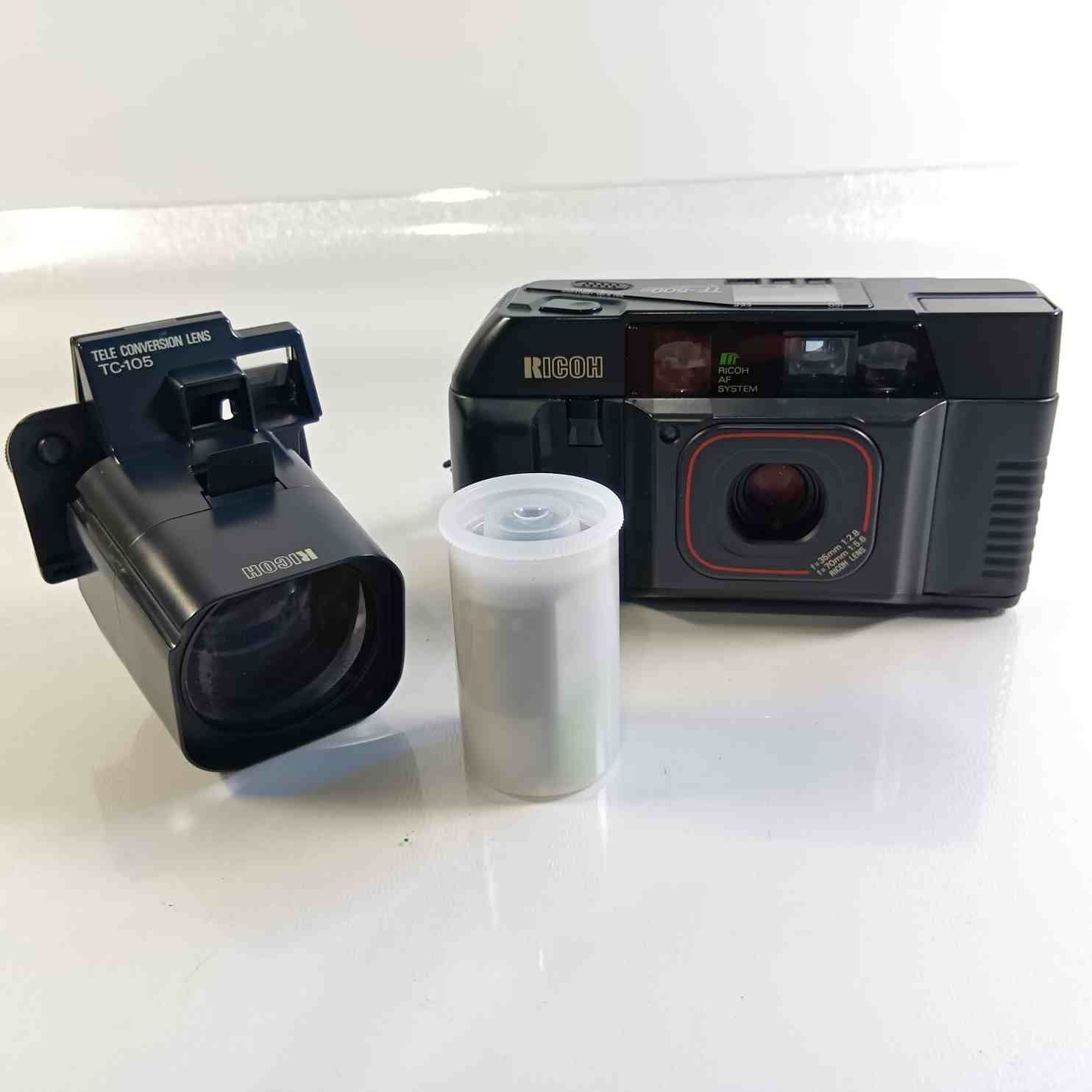 レトロなデザイン！　使いやすいフィルムカメラ　RICOH TF500 フィルムカメラ「RICOH TF-500D」実写作例付きレビュー - ケロカメラ