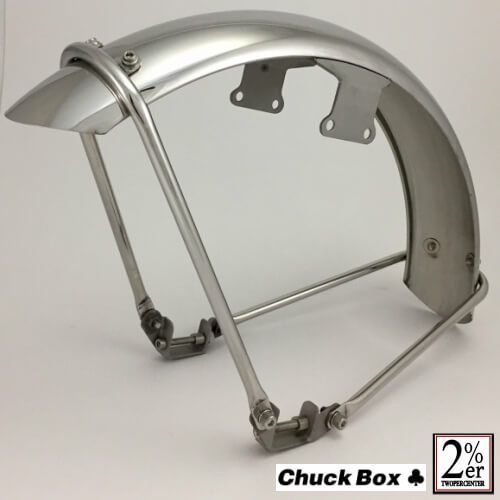 フロントビンテージロングフェンダー SR400/SR500 ステンレス - メルカリ