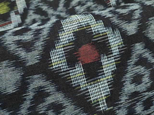 平和屋着物▽久留米絣 単衣 菱吉祥文 綿 逸品 CAAQ9590th - メルカリ