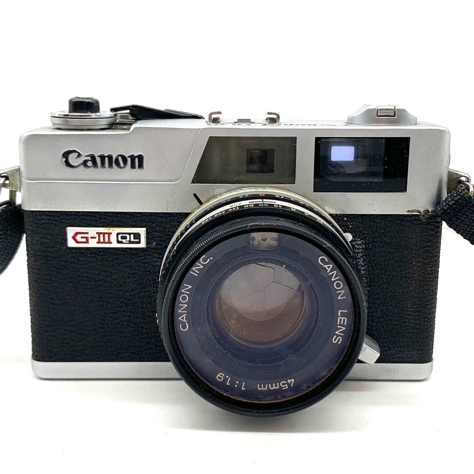 動作未確認】Canon フィルムカメラ Canonet QL19 布ケース - メルカリ
