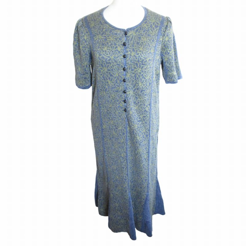 斎藤都世子ニットワンピース Lサイズ 斎藤都世子ニットワンピースLサイズ