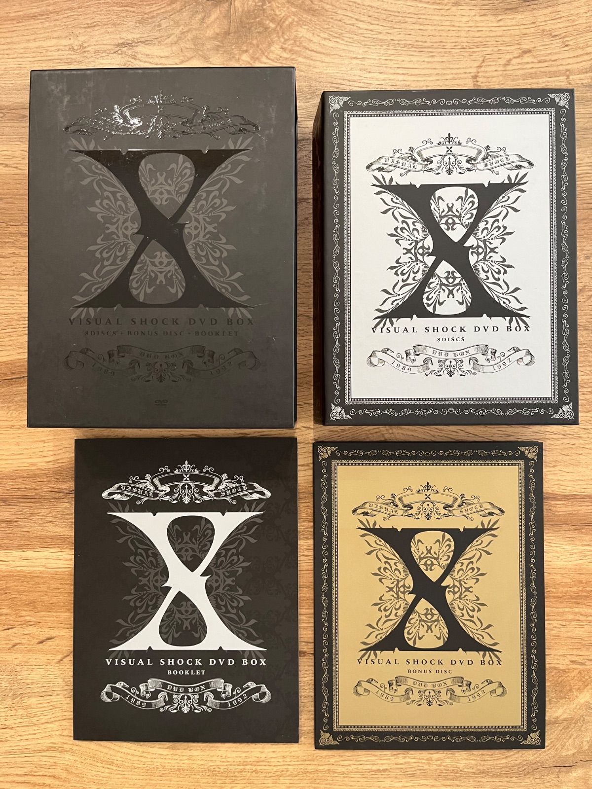 X VISUAL 注文 SHOCK DVD BOX 1989-1992 X VISUAL SHOCK DVD-BOX 1989