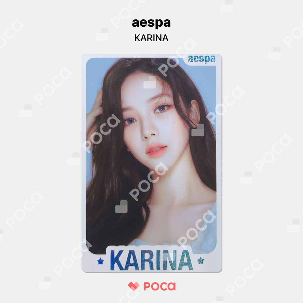 aespa カリナ トレカ MY WORLD TRADING CARD SET C 公式 トレカ