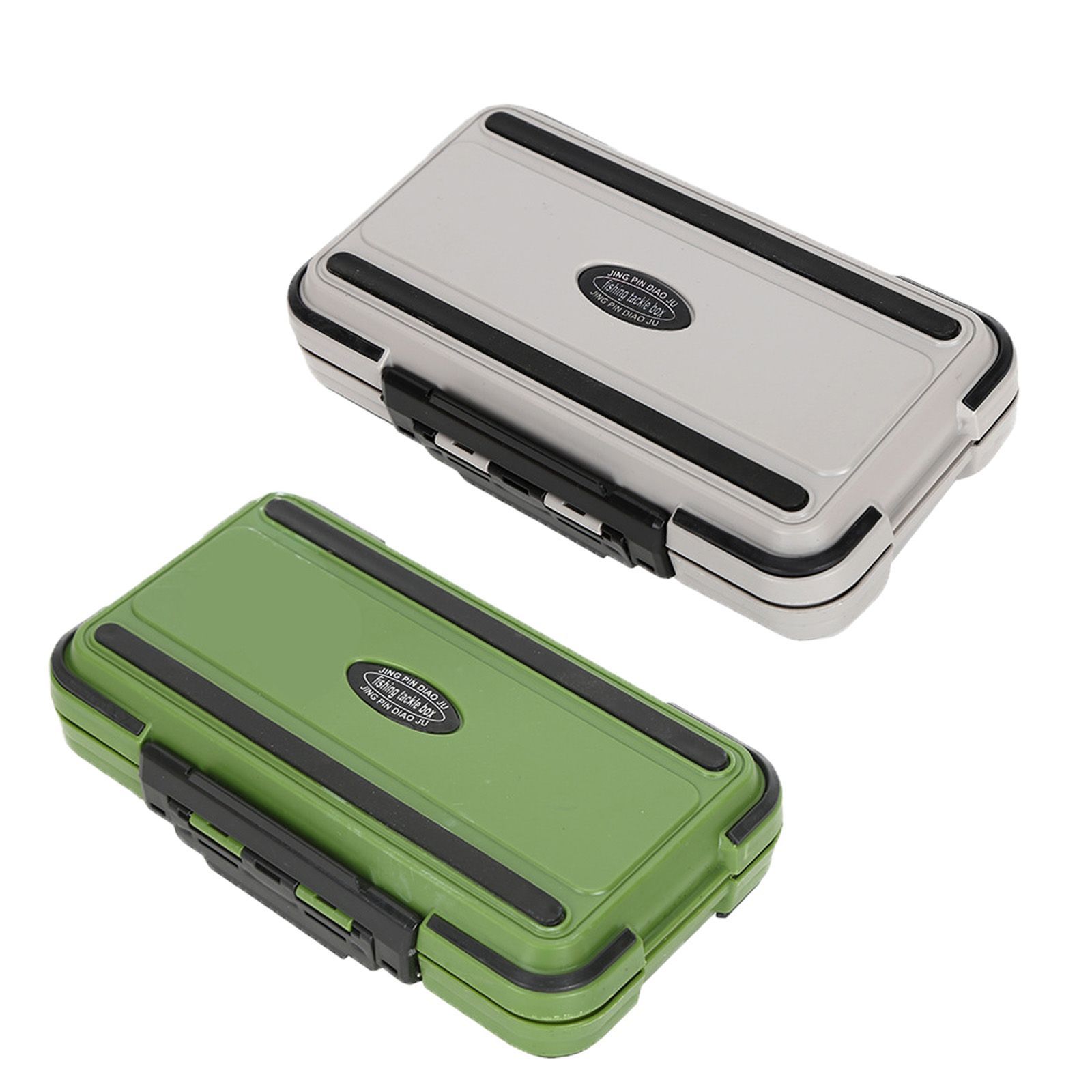 ルアー ワーム ケース 両面 タックル ボックス 釣り 小型 大容量