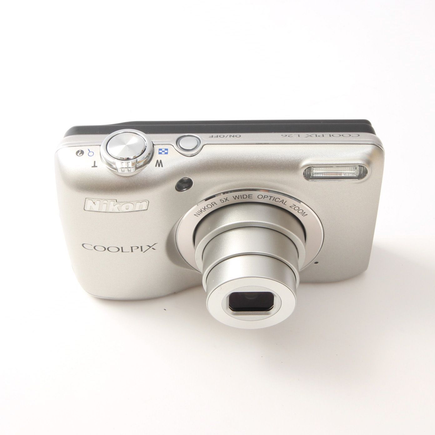 Nikon ニコン COOLPIX クールピクス L26 シルバー コンパクトデジタル 