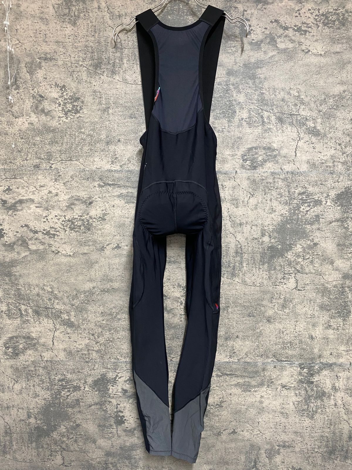 JI373 べロシオ VELOCIO ビブタイツ 黒 L 裏起毛