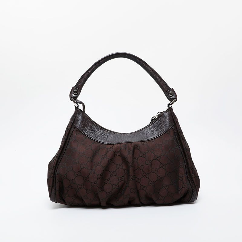 GUCCI グッチ ショルダーバッグ GGキャンバス ナイロン アビー