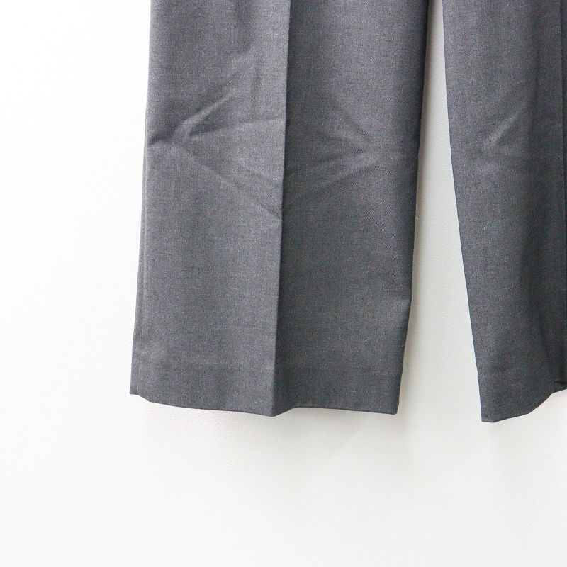 未使用 2023AW エーピーストゥディオ AP STUDIO T/R wide slacks 