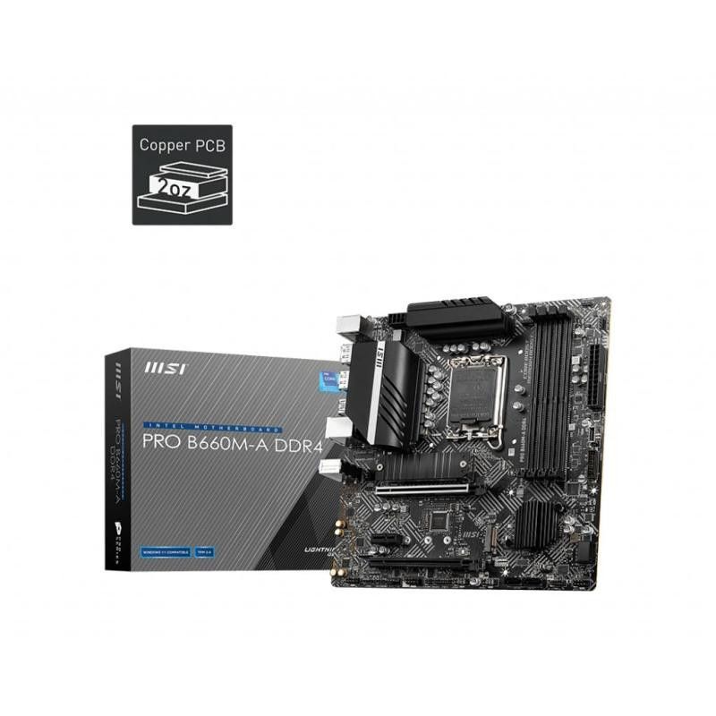 MSI PRO H610M-G DDR4 マザーボード Intel H610 LGA 1700 マイクロ ATX