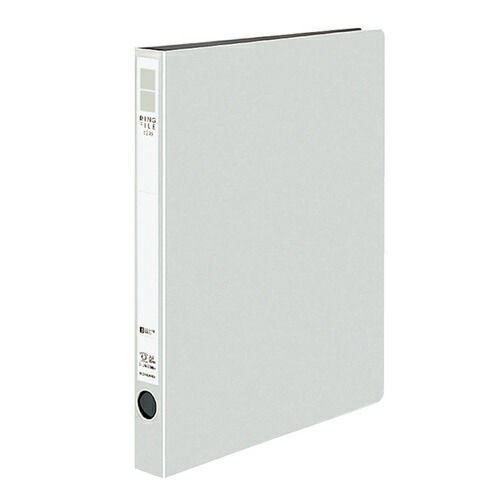 (まとめ）【コクヨ】 リングファイル リングファイルＥＲ２２ｍｍＬ灰ＰＰ A4-S ライトグレー ﾌ-UR420NLM 【×20セット】