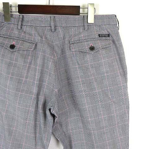 新品 バーバリーブラックレーベル グレンチェック柄パンツ