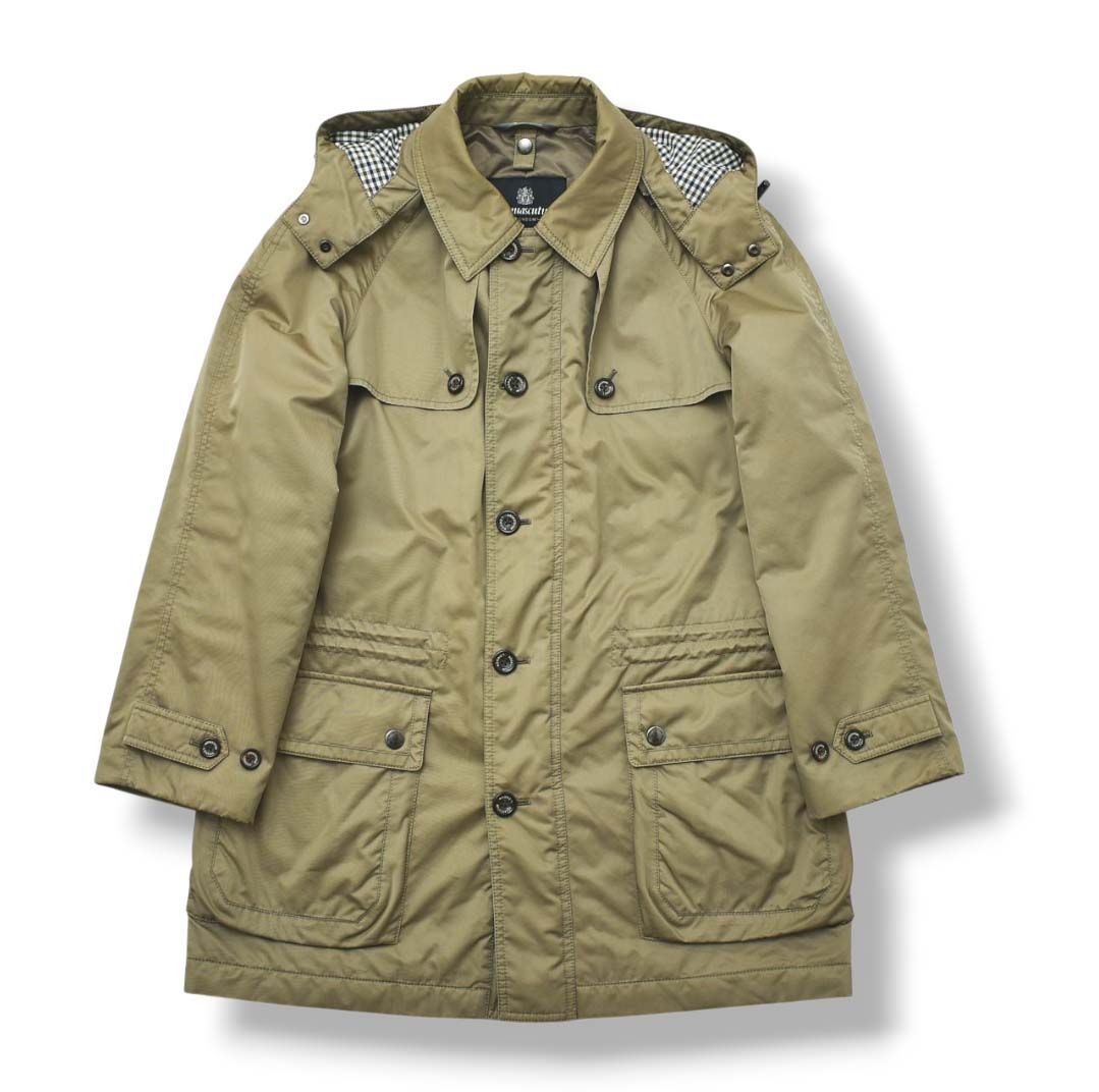 アクアスキュータム Aquascutum 裏キルティング フィールドコート