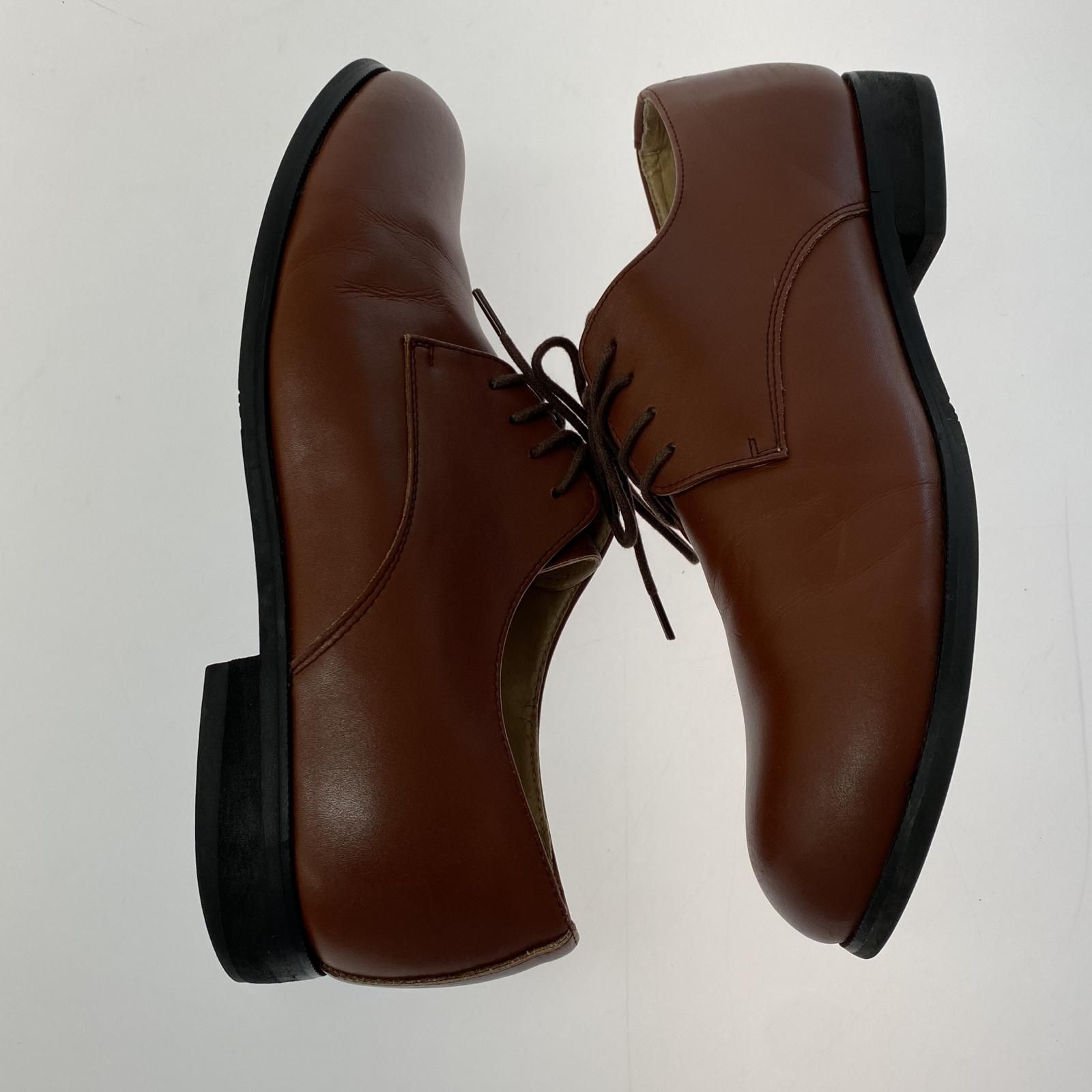 TAKEO KIKUCHI 【未使用品】ダークブラウン ドレスシューズ TAKEO KIKUCHI（タケオキクチ） ビジネスシューズ 「Made in JAPAN