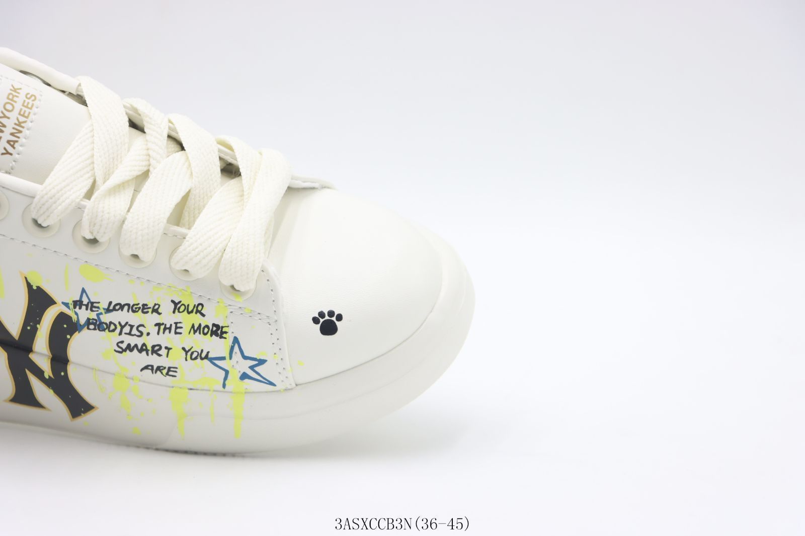 MLB スクイズNY Ivory 韓国 スニーカー チャンキー mlb-3ashc10150-4.jpg
