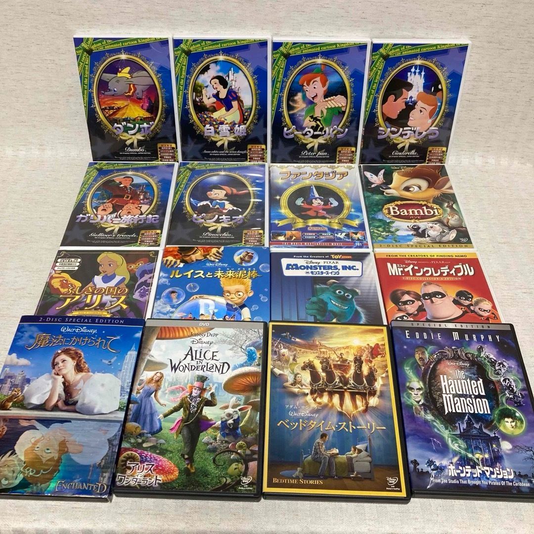 Blu-ray・DVD】ディズニー 42作品 アニメ・実写 名作 まとめ売り 日本 