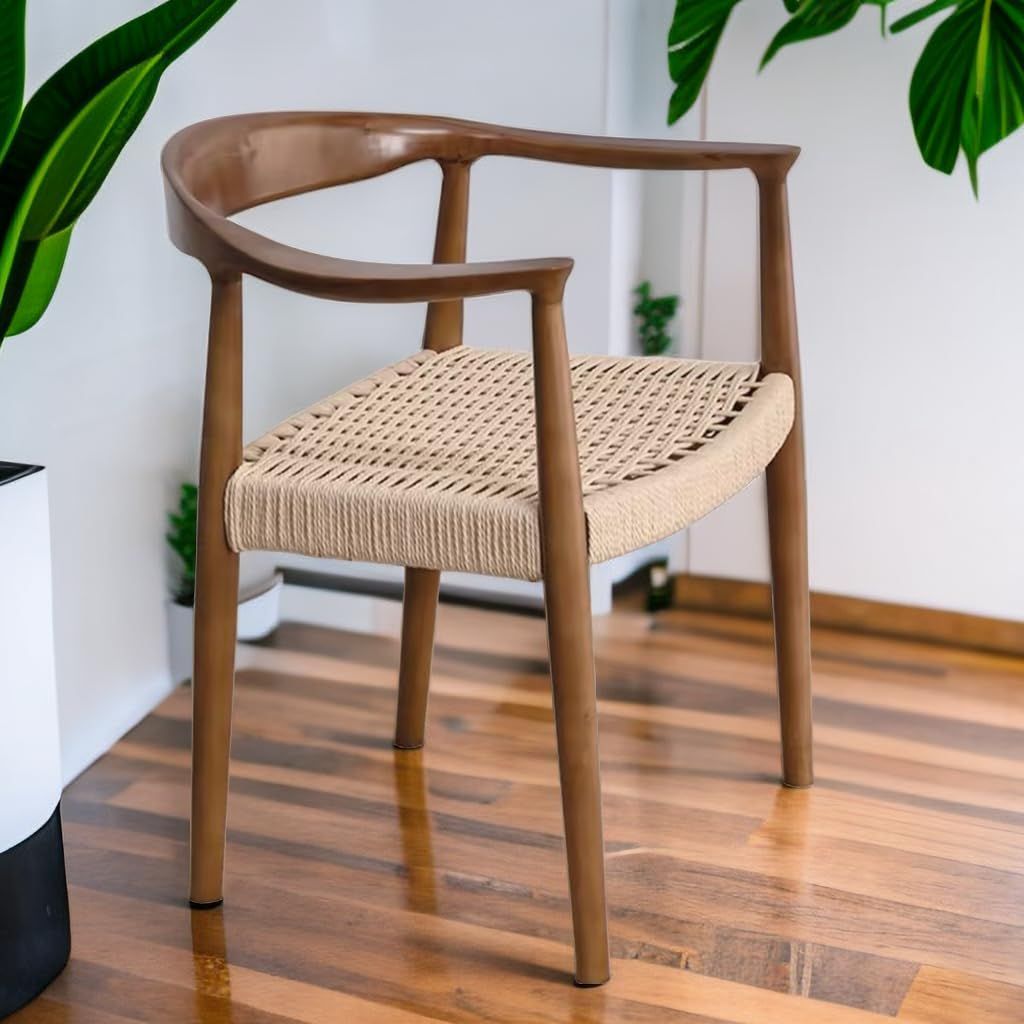 【即納在庫あ】アンティーク古家具 ◾️オーク材 木製家具 ペーパーコードダイニングチェアB 椅子