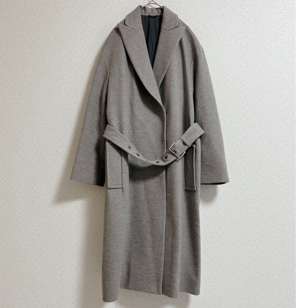 BRUNELLO CUCINELLI ブルネロクチネリ ロングコート カシミヤ混 ウール