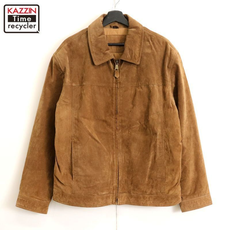 00s DOCKERS レザージャケット メンズ 表記Lサイズ