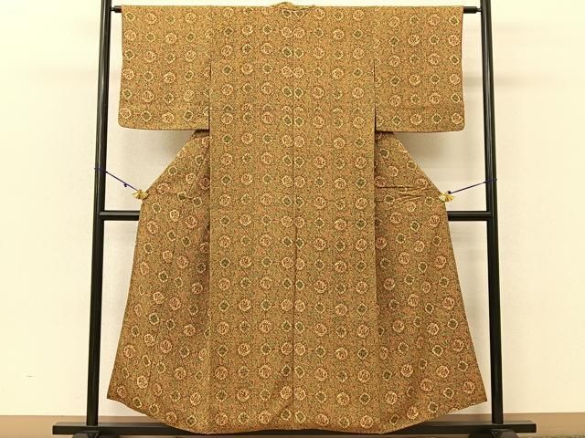 平和屋着物○極上 人形作家・ホリヒロシ 訪問着 霞箔散らし 暈し染め