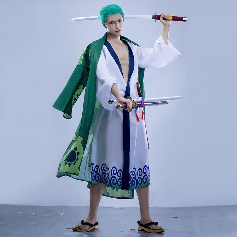 ONE PIECE ロロノア・ゾロ コスプレ ワンピース ゾロ十郎 ワノ国 浴衣