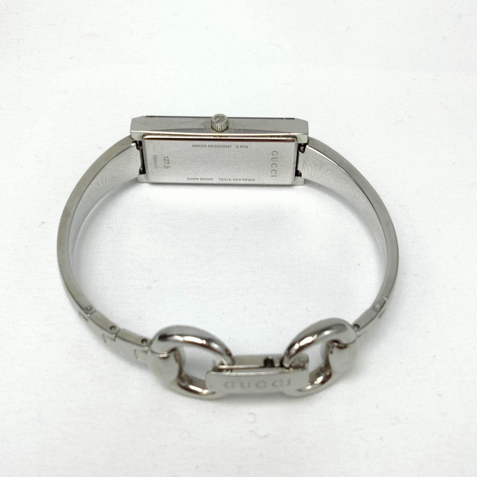  GUCCI グッチ 127.5 バングルウォッチ 腕時計 クォーツ 電池式 腕時計(クォーツ) 腕時計(アナログ)