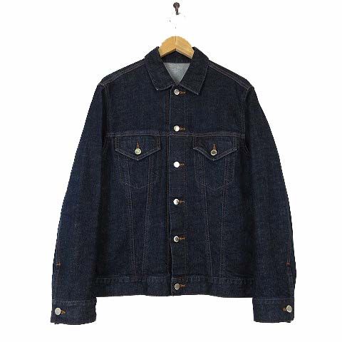 ユニフォームエクスペリメント uniform experiment 22AW ワンウォッシュ デニム ジャケット UE-222020 ONE WASHED DENIM JACKET ジージャン 3rd ストレッチ 1 M インディゴブルー