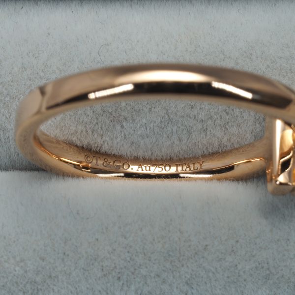 ティファニー リング ダイヤ ダイヤモンド Tワン 14号 K18PG #170241  