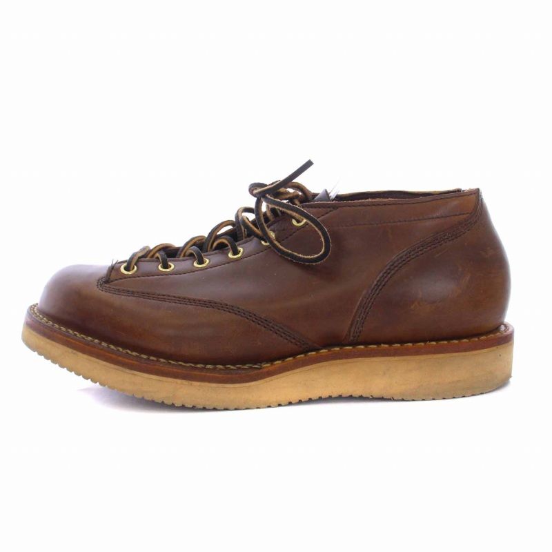 VIBERG レースアップブーツ ブラウン ヴィバーグ バイバーグ ヴァイ