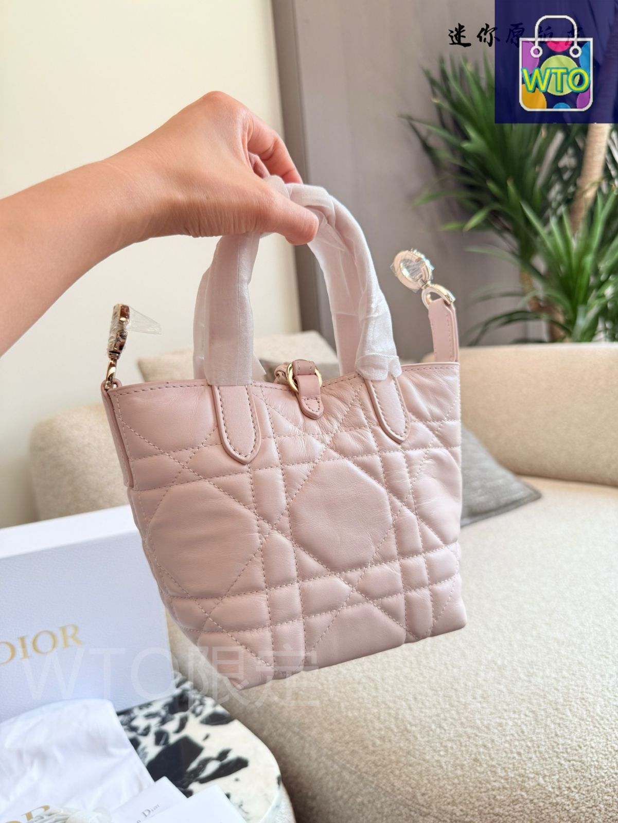 今日特価】DIOR Mini Toujours Bag ディオール ミニ トゥ