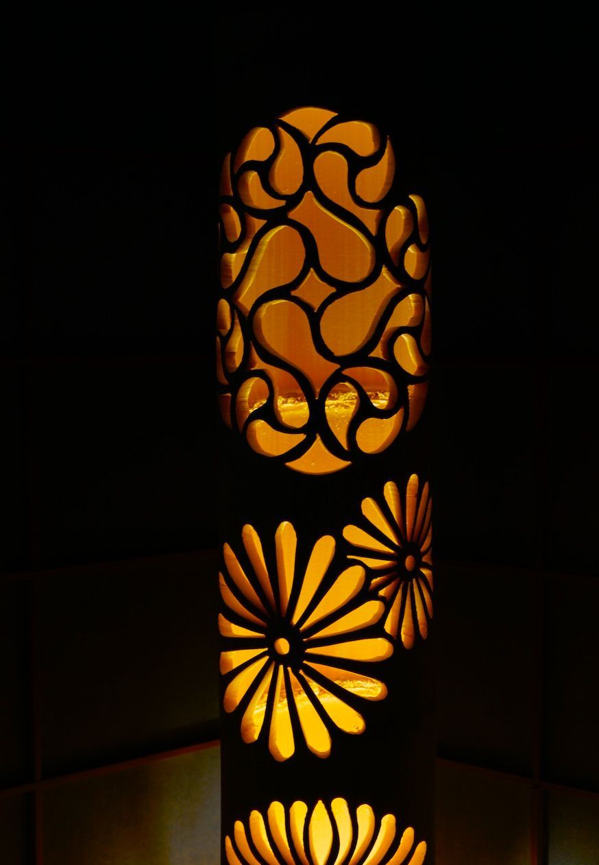 ◆繊細彫◆竹灯り・竹あかり・竹灯籠　 ～～ 癒しの灯り　★祭花火★～～ 繊細彫竹灯り・竹あかり・竹灯籠 ～～ 癒しの灯り 祭花火