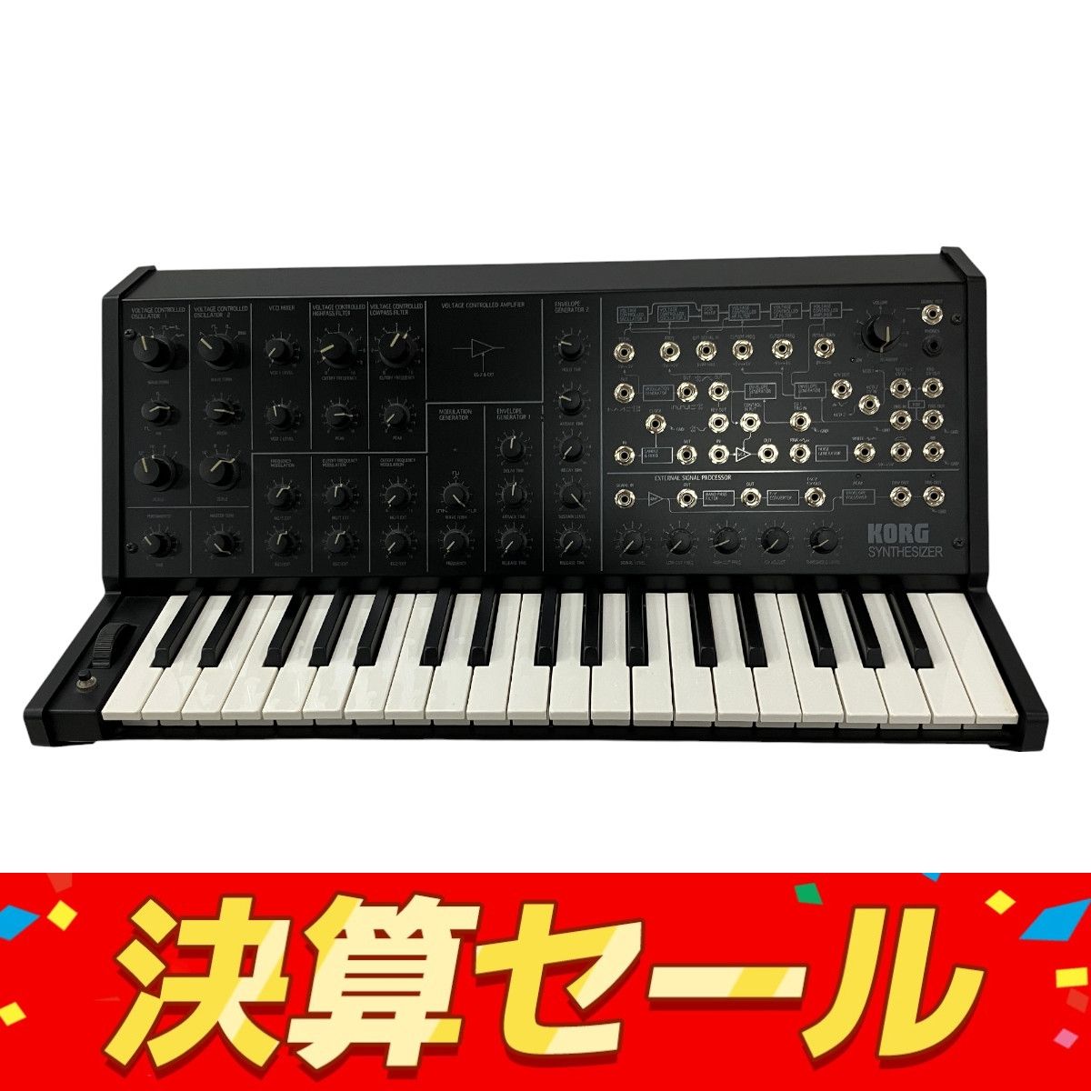 KORG MS-20 Mini モノフォニック アナログ シンセサイザー 音響機材 コルグ H10153404