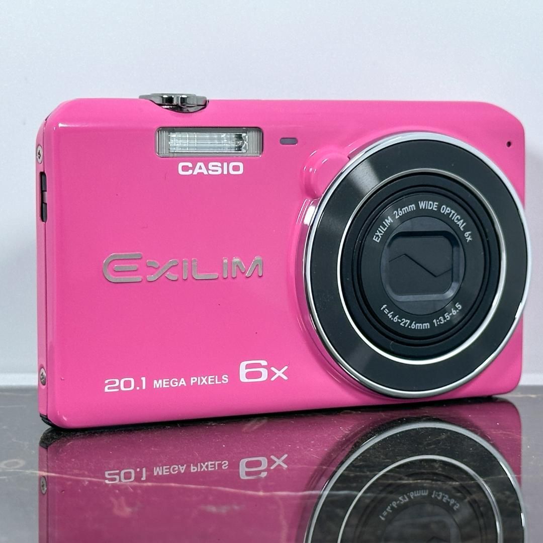 超美品】CASIO EXILIM EX-ZS35 ピンク コンパクトデジカメ デジタル