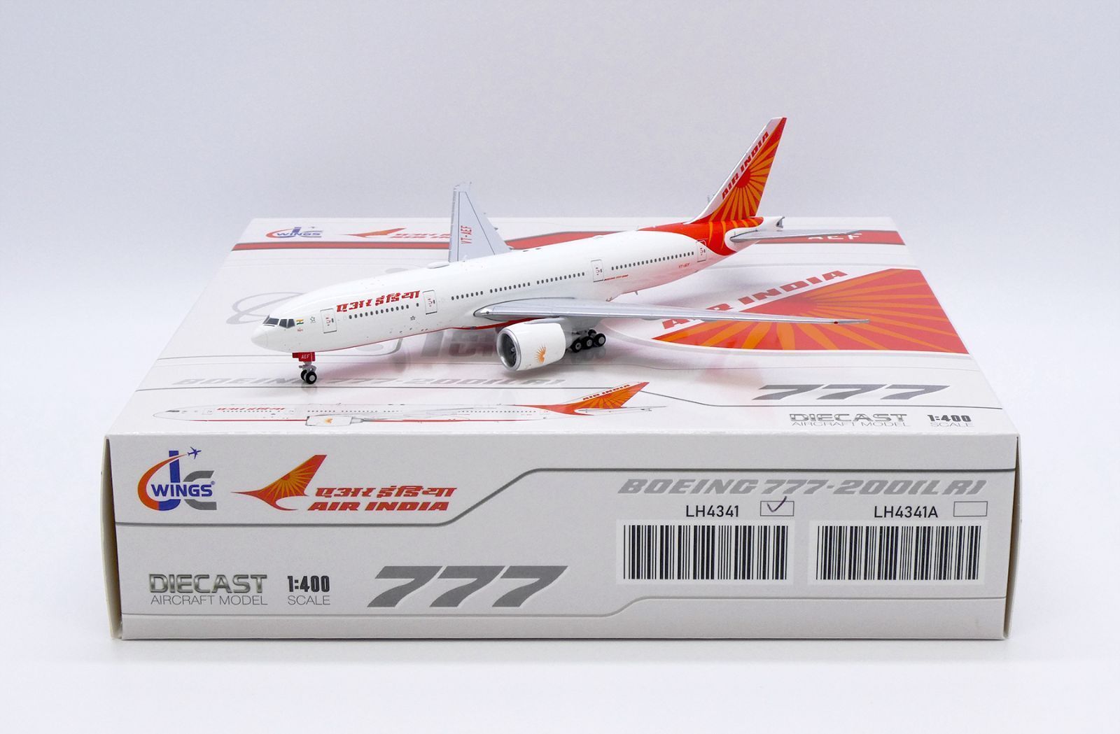 Jcwings エアインディア 777-200LR VT-AEF 1|400 LH4341