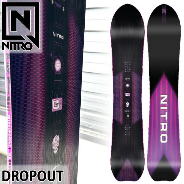 大感謝セール】23-24 NITRO / ナイトロ DROPOUT ドロップアウト メンズ レディース スノーボード パウダー 板 2024 型落ち  - ショッピング販売店